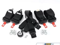 Sparco 6 Point Hans-Compatible Harness - Black