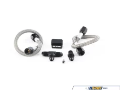 Water-Methanol Dual Nozzle Upgrade Stainless Steel Braided Line