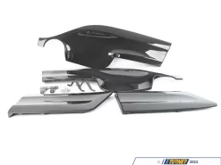 BMW M3 E46 CSL Carbon Fiber Door Panels Inserts - Matte Finish