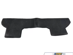 Rear Floor Mat 1-Piece - Super Black