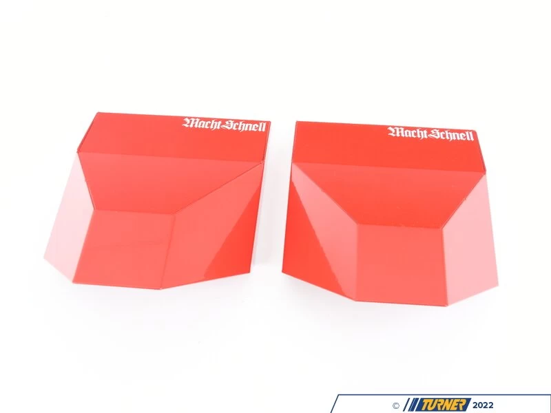 Macht Schnell Intake Charge Scoop Set (Red) - F8X M3/M4 - Image 4