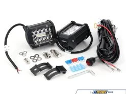 4" Led Ditch Lights And Wiring Harness