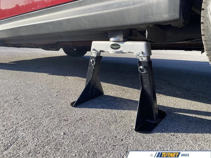 The RennStand Jack Stand - With BMW, Mini, & Mercedes Jack Pad Adaptor - Image 3