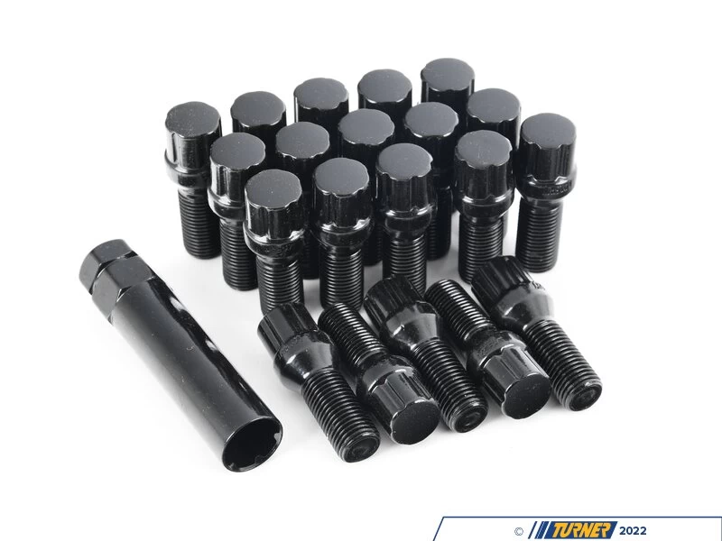 MMR Tuner Wheel Bolt Set - Black - Image 7