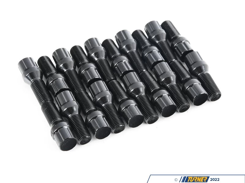 MMR Tuner Wheel Bolt Set - Black - Image 8