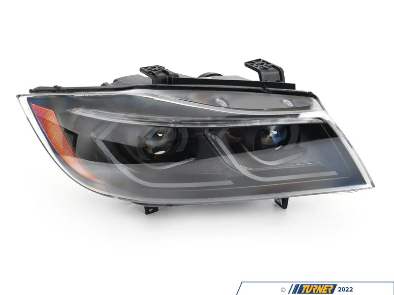 Spec-D LED Dual Projector Headlights - 6-11 E90 3 Series - Matte Black Housing/Clear Lenses - Image 3
