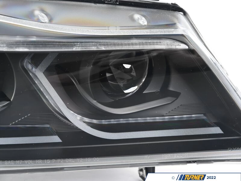 Spec-D LED Dual Projector Headlights - 6-11 E90 3 Series - Matte Black Housing/Clear Lenses - Image 4