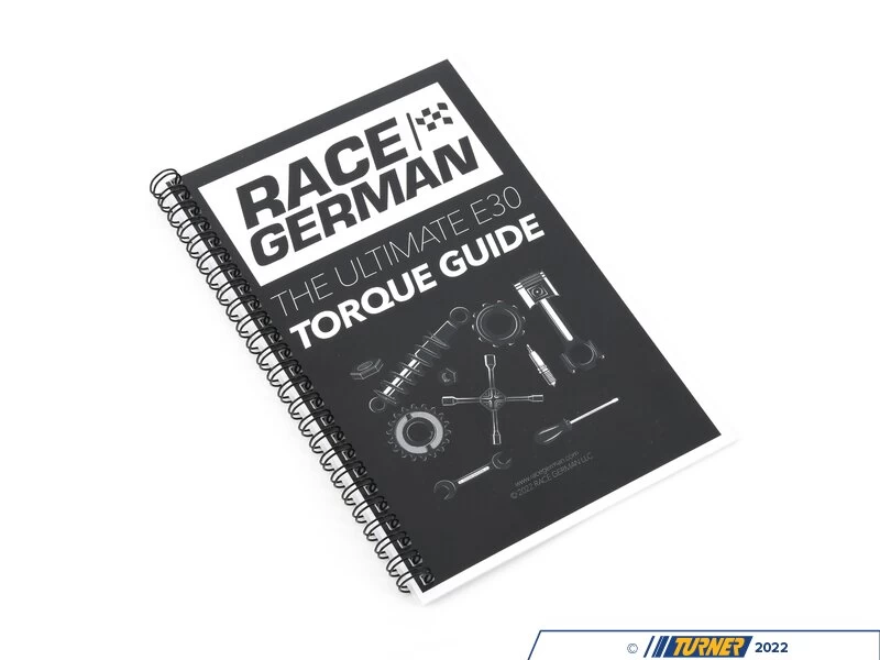 Race German Torque Guide Booklet - E30