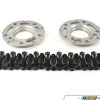 Turner BMW Silver 10mm Wheel Spacer & Bolt Kit - F01,F02,F06,F07,F10,F11,F12,F13,F2X,F3X,F87