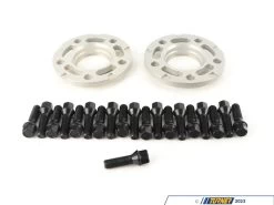 Turner Motorsport Silver Wheel Spacer & Bolt Kit - 12.5mm