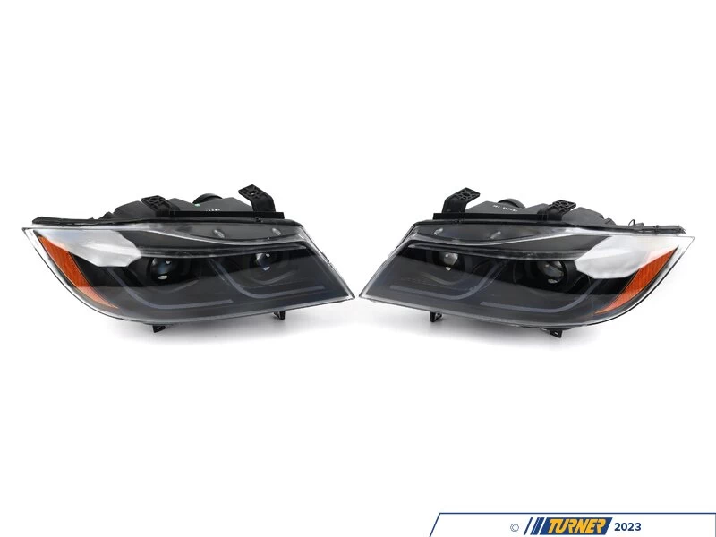 Spec-D LED Dual Projector Headlights - 6-11 E90 3 Series - Matte Black Housing/Clear Lenses - Image 8