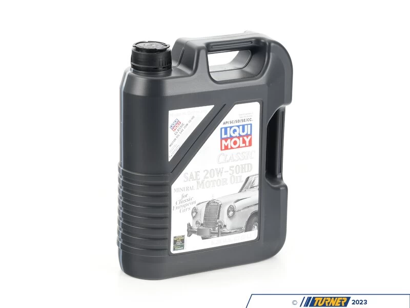 Liqui Moly Classic Motoroil SAE 20W-50 HD - 5 Liters - Classic BMW (Pre-1970) - Image 2