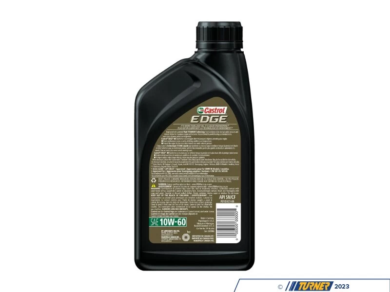 Castrol EDGE Euro Car TWS 10w-60 Engine Oil - 1 Liter - Image 4