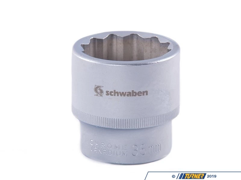 Schwaben 36mm 12-Point Deep Socket, 1/2" Drive - Image 2