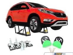 7,000 Lb. Capacity QuickJack Lift PACKAGE / 110 Volt (60Hz) - With Wall Hanger Set & SUV / Light Truck Adapter Kit