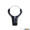 F-Series Carbon Fiber Steering Wheel Trim - Blue