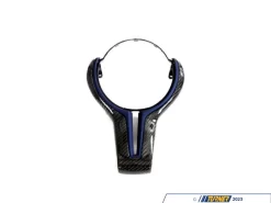 F-Series Carbon Fiber Steering Wheel Trim - Blue