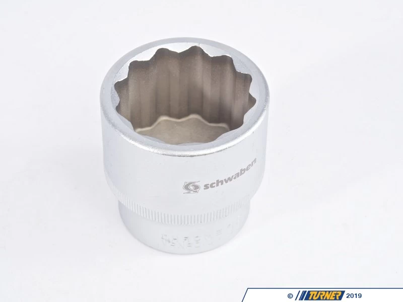 Schwaben 36mm 12-Point Deep Socket, 1/2" Drive