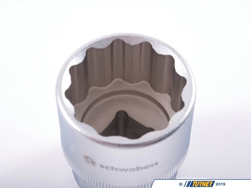 Schwaben 30mm 12-Point Deep Socket, 1/2" Drive