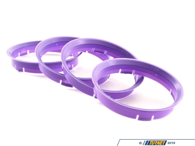 ECS Hub Centric Ring Adapter Set - 74.1mm Wheels To 72.56mm Hub