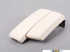 Genuine BMW Split Center Armrest - Dakota Cream Beige Leather - E92 E93
