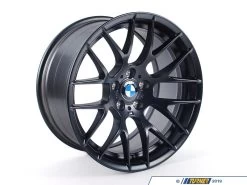 Genuine BMW 19" Competition Package Style 359 Matte Black Wheels - Staggered Set Of Four - E82 1M, E9X M3
