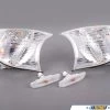 Genuine BMW Clear Front Turn Signal & Clear Side Marker Kit - E46 323Ci 325Ci 328Ci 330Ci M3