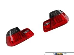 E46 LED Tail Light Set - Smoked/Red