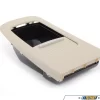Genuine BMW Rear Console Storage Tray With Cover - Cream Beige