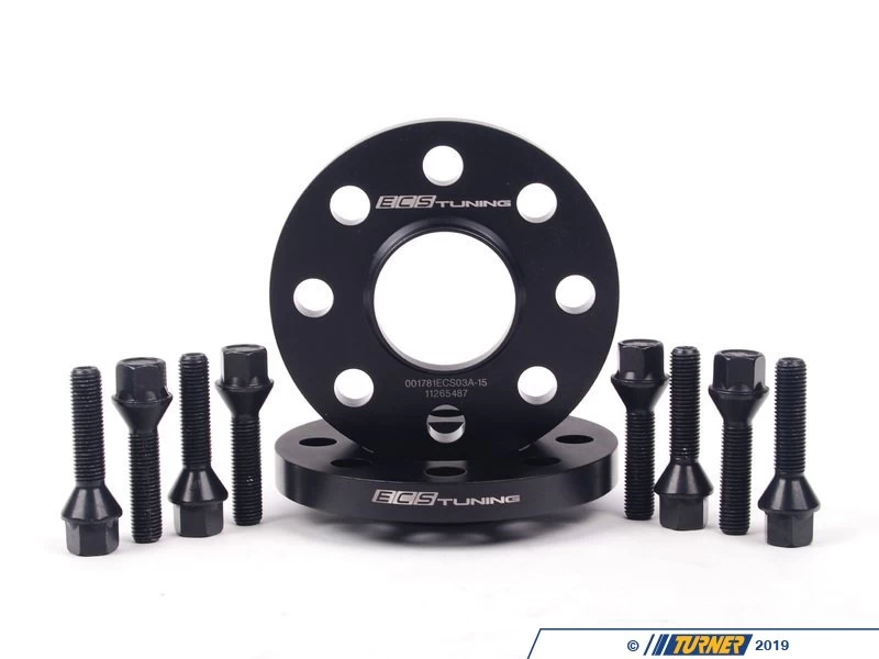 ECS Tuning Wheel Spacer & Bolt Kit - 15mm - 4x100