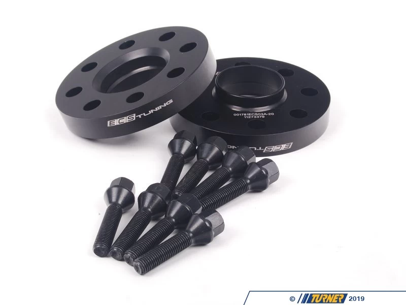 ECS Tuning Wheel Spacers And Bolt Kit - 20mm - 4x100 - Image 2