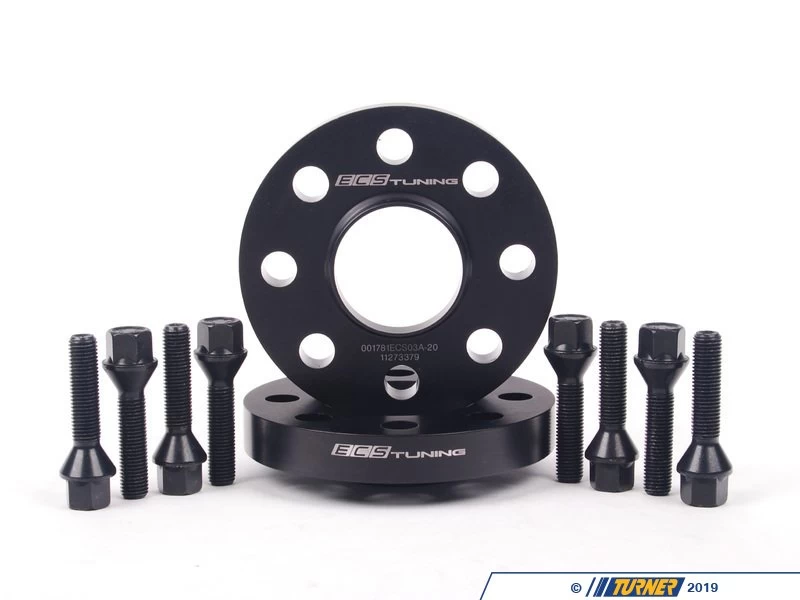 ECS Tuning Wheel Spacers And Bolt Kit - 20mm - 4x100