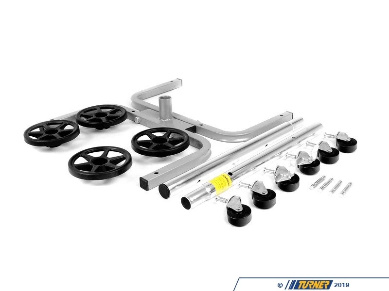 Wheel Storage Rack With Casters With Tire Stack Cover - Image 8