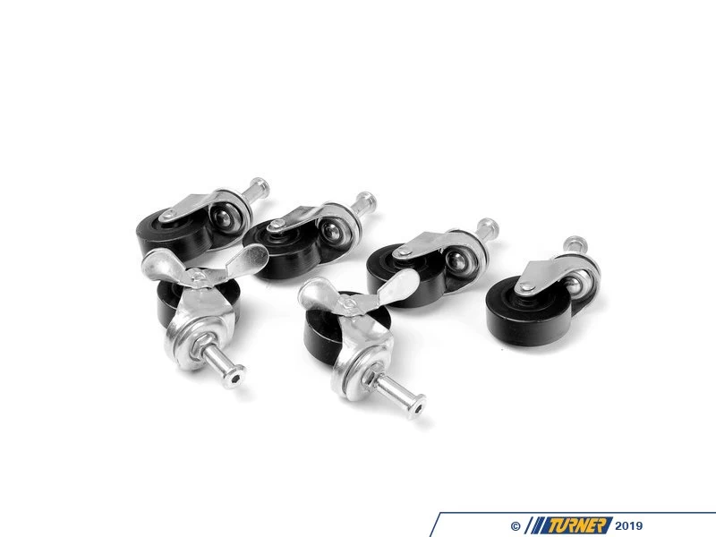 Wheel Storage Rack With Casters With Tire Stack Cover - Image 9