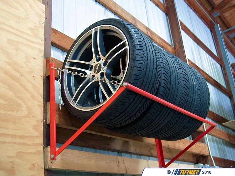 Wall-Mounted Wheel & Tire Storage Rack - Image 2
