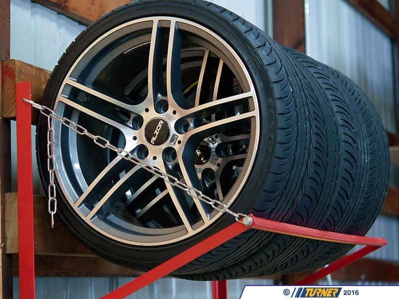 Wall-Mounted Wheel & Tire Storage Rack - Image 10