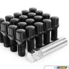 MMR Tuner Wheel Bolt Set - Black