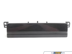 CSL Carbon Fiber Radio Block-off Face Plate - E46