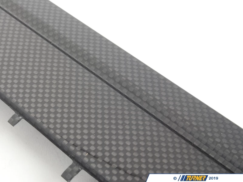 CSL Carbon Fiber Radio Block-off Face Plate - E46 - Image 3