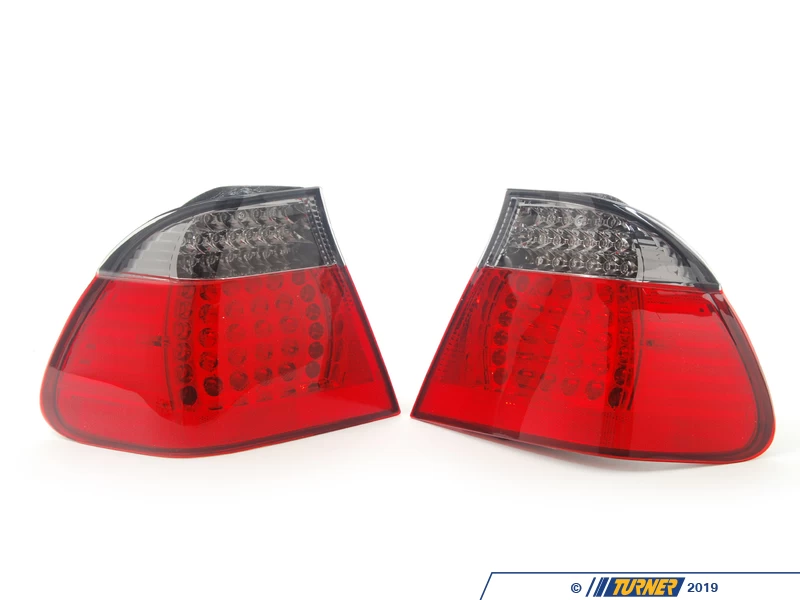 Eagle Eyes LED Tail Light Set - Smoked/Red - E46 Sedan - Image 2