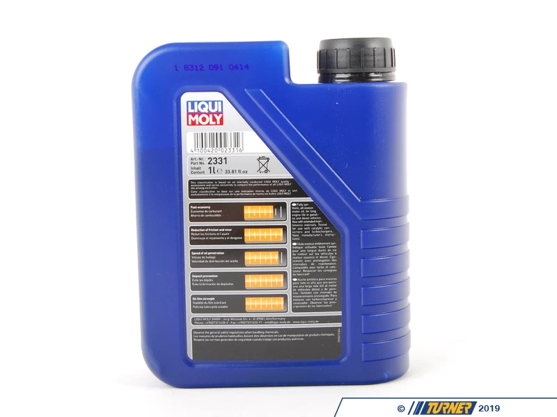 Liqui Moly Liqui-Moly Leichtlauf High Tech 5W-40 Engine Oil - 1 Liter - Image 3