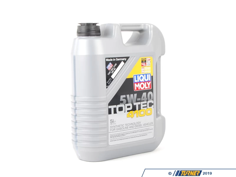 Liqui Moly Top Tec 4100 5w-40 Engine Oil - 5 Liter