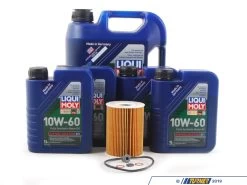 Liqui Moly Synthoil Race Tech GT1 10w-60 Oil Change Kit - E60 E63 E64 M5 M6 (S85)