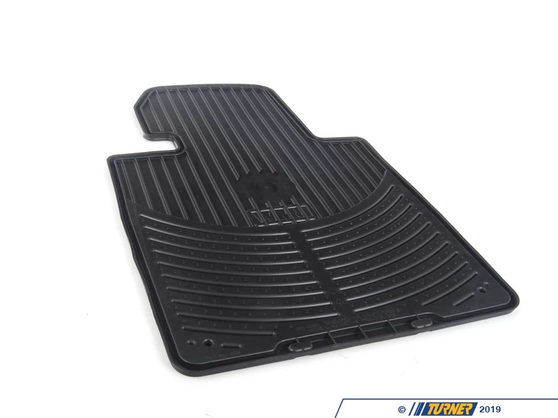 Genuine BMW All Weather Rubber Floor Mat Set - Black - E46 323i 323Ci 325i 325Ci 328i 328Ci 330i 330Ci M3 - Image 6