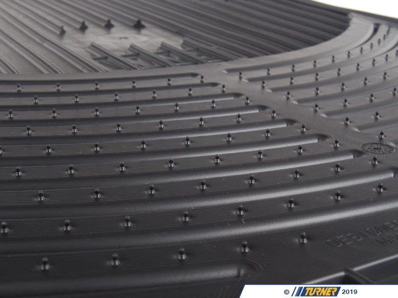 Genuine BMW All Weather Rubber Floor Mat Set - Black - E46 323i 323Ci 325i 325Ci 328i 328Ci 330i 330Ci M3 - Image 7