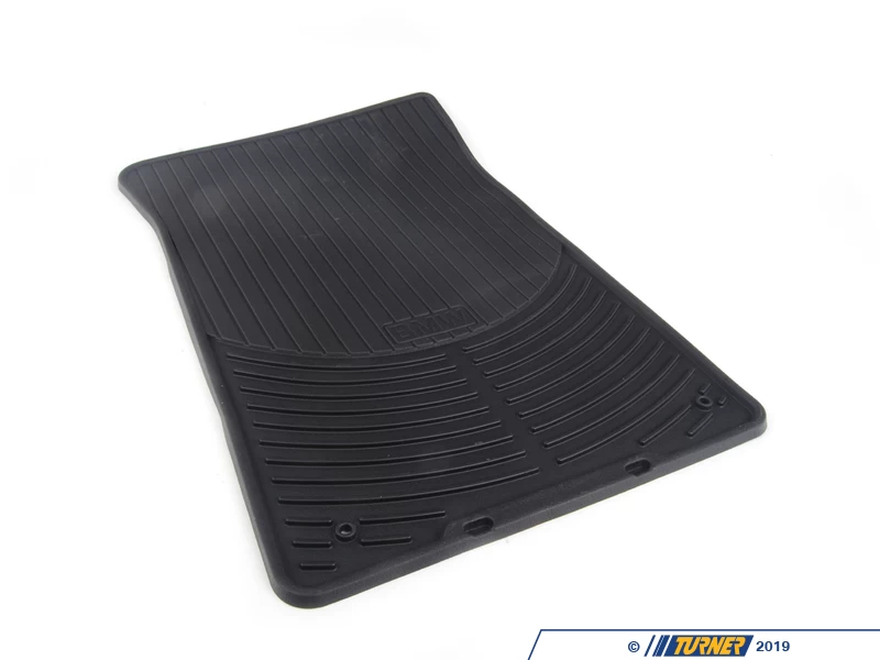 Genuine BMW All Weather Rubber Floor Mat Set - Black - E46 323i 323Ci 325i 325Ci 328i 328Ci 330i 330Ci M3 - Image 9