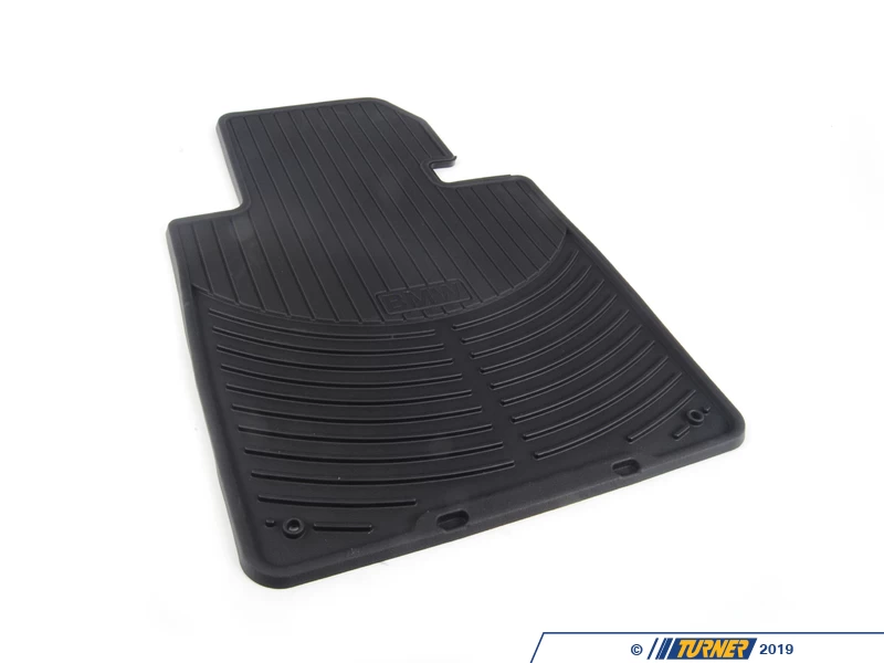 Genuine BMW All Weather Rubber Floor Mat Set - Black - E46 323i 323Ci 325i 325Ci 328i 328Ci 330i 330Ci M3 - Image 10