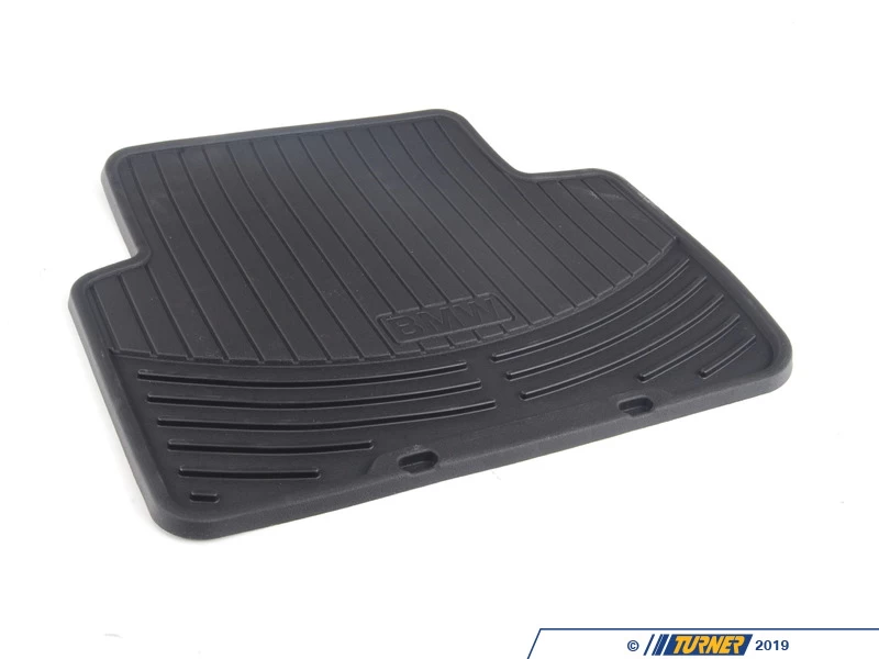 Genuine BMW All Weather Rubber Floor Mat Set - Black - E46 323i 323Ci 325i 325Ci 328i 328Ci 330i 330Ci M3 - Image 12