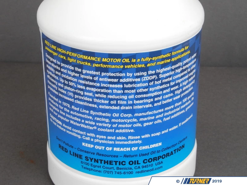 Redline Red Line 5w40 Synthetic Engine Oil - Image 4