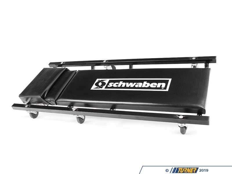 Schwaben 40" Padded Creeper With Adjustable Headrest - Image 4